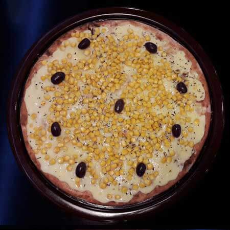 Pizza de Milho da Pizzaria Novara em São Bernardo do Campo (SBC)